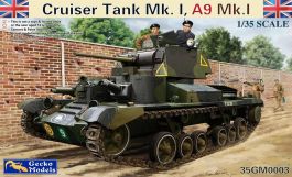 Gecko 1/35 Cruiser Tank Mk. I, A9 Mk.1