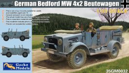 Gecko 1/35 German Bedford MW 4x2 Beutewagen