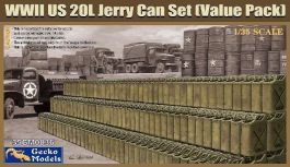 Gecko 1/35 WWII US 20L Jerry Can Set