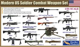 Gecko 1/35 Modern US Soldier Combat Weapon Set
