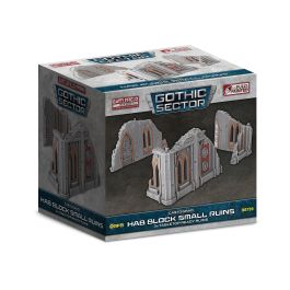 Battlefield In A Box: Gothic Sector Castograd Hab Block Small Ruins