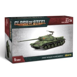 Clash of Steel: Soviet - IS-3 Heavy Tank Company (x5 Plastic)