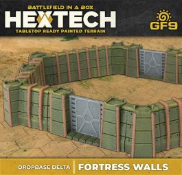 Hextech: Dropbase Delta Fortress Walls (x26)