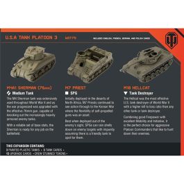 World of Tanks: Miniatures Game - American Tank Platoon 3