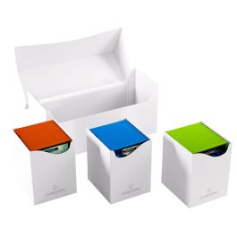 Deck Box: Triple Deck Holder 300+ White