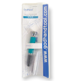 GodHand Short Power Pin Vise Blue-Green