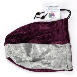 Dice Bag: Velvet: WINE SV