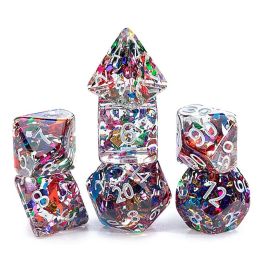 7-SetCube Inclusion Dice: Stained Glass