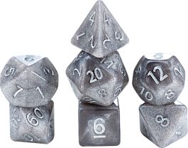 Mercurial Dice: Mercury (7 Polyhedral Dice Set)