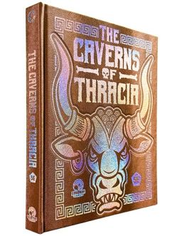 GMG50009H Goodman Games Original Adventures Reincarnated: #009 Caverns of Thracia - Limited Edition Minotaur Hide Cover (5E)