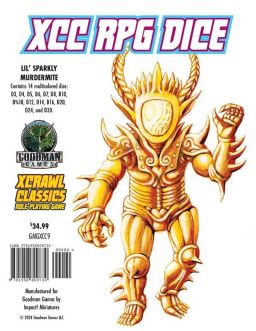 Xcrawl Classics Role Playing Game: Dice Set