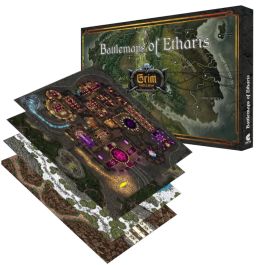 Grim Hollow Role Playing Game: Battlemaps of Etharis