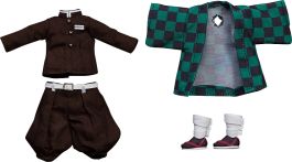Good Smile Company Demon Slayer: Kimetsu No Yaiba Series Nendoroid Doll: Outfit Set (Tanjiro Kamado) (2 Pack)