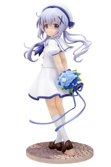 Good Smile Company Is The Order A Rabbit?? Series Chino Summer Uniform Re-Run 1/7 Scale Figure
