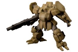 Good Smile Company Assault Suits Leynos Series AS-5E3 Leynos Land Warfare Specifications Renewal Ver. 1/35 Scale Model Kit