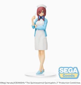 Good Smile Company The Quintessential Quintuplets 2 Series Miku Nakano" Nurse Ver. SPM Figure (2 Pack)