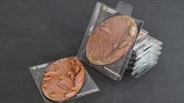 Gamers Grass Battle Ready Bases - Badlands - Oval 170mm (x1)