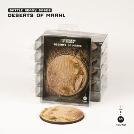 Gamers Grass Battle Ready Bases - Deserts of Maahl - Round 90mm (x1)