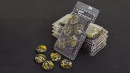 Gamers Grass Battle Ready Bases - Highland - Round 40mm (x5)