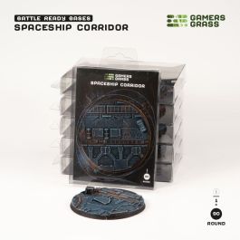 Gamers Grass Battle Ready Bases - Spaceship Corridor - Round 90mm (x1)
