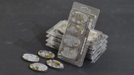 Gamers Grass Battle Ready Bases - Temple - Oval 60mm (x4)