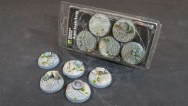 Gamers Grass Battle Ready Bases - Urban Warfare - Round 40mm (x5)