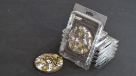 Gamers Grass Battle Ready Bases - Winter - Round 100mm (x1)