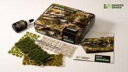 Gamers Grass Golden Autumn Glade Basing Box