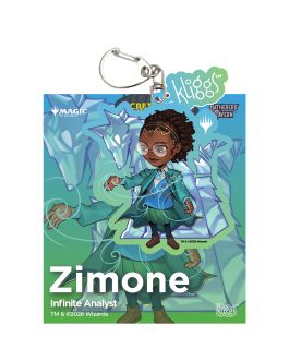 Gatherers Tavern Meeting Secrets of Strixhaven Kliggs Keychain - Zimone