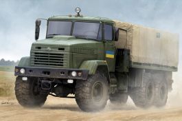 Hobby Boss 1/35 Ukraine KrAZ-6322 Soldier Cargo Truck