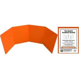 The Worlds Greatest Screen Horizontal and Landscape (Orange)