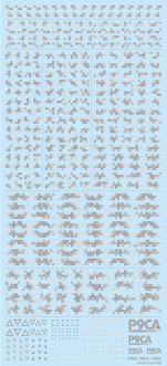 HiQ Parts Pixel Camouflage Decal 2 Cool Gray (1pc)
