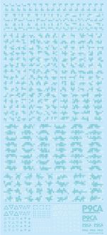 HiQ Parts Pixel Camouflage Decal 2 Mint (1pc)