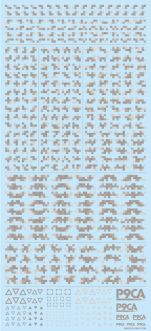 HiQ Parts Pixel Camouflage Decal 2 Warm Gray (1pc)