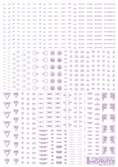HiQ Parts 1/144 RB02 Caution Decal Pastel Violet (1pc)