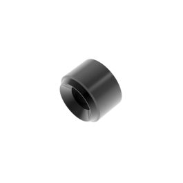 HiQ Parts Twin Pipe 2 Black 2.5mm (10pcs)