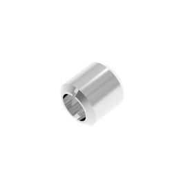 HiQ Parts Twin Pipe 3 Silver 2.5mm (10pcs)