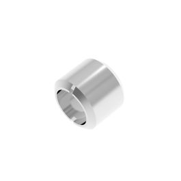 HiQ Parts Twin Pipe 3 Silver 3.0mm (10pcs)