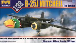 HK Models 1/32 B-25J Mitchell "The Strafer"