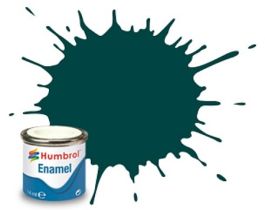 14ml. Enamel British Racing Green Tinlets (6)