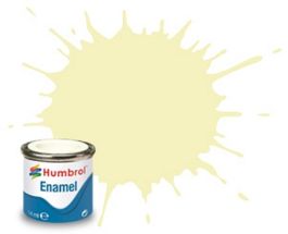 14ml. Enamel Gloss Ivory Tinlets (6)