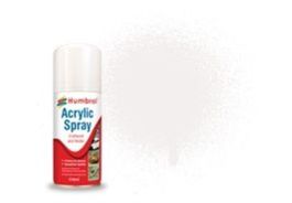 150ml Acrylic Gloss White Spray
