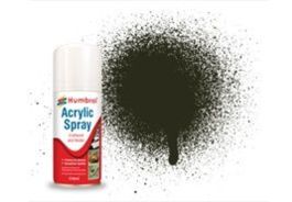 150ml Acrylic Metallic Gun Metal Spray