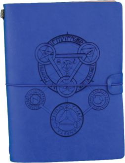 Role Playing Game Character Journal: Blue - Arcane Symbol