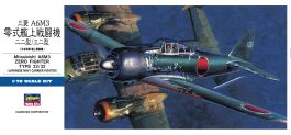 Hasegawa 1/72 Mitsubishi A6M3 Zero Fighter Type 22/32