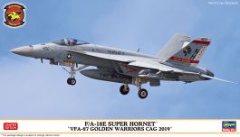 Hasegawa 1/72 F/A-18E Super Hornet `VFA-87 Golden Warriors CAG 2019` Jet