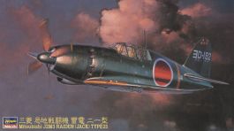 Hasegawa 1/48 Mitsubishi J2M3 Raiden (Jack) Type21