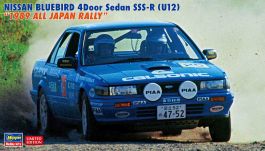 Hasegawa 1/24 Nissan Bluebird 4 Door Sedan SSS-R (U12) '1989 All Japan Rally'