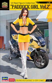 Hasegawa 1/12 Real Figure Collection No.20 Paddock Girl Vol.2