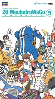Hasegawa 1/20 Creator Works 20 MechatroWeGo No. 5, Sports Blue